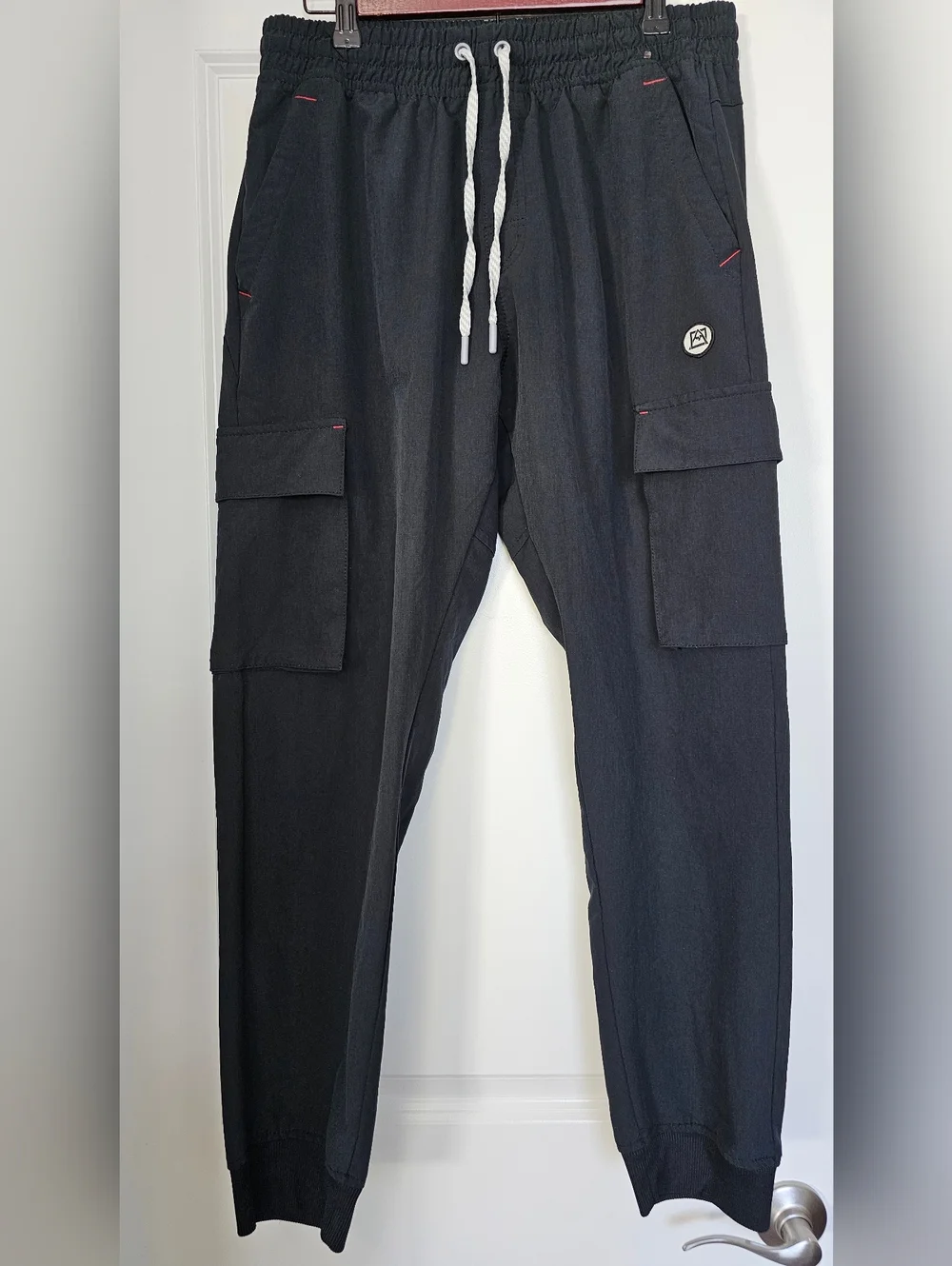 Avalanche Women’s Cargo Jogger Pants Black Athletic Hiking Outdoor Size L Gorp - Picture 2 of 10